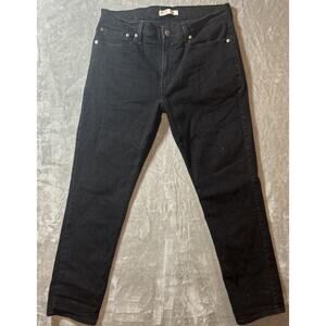 Black Levi Strauss Signature Slim Mens W36 L30 Straight Leg